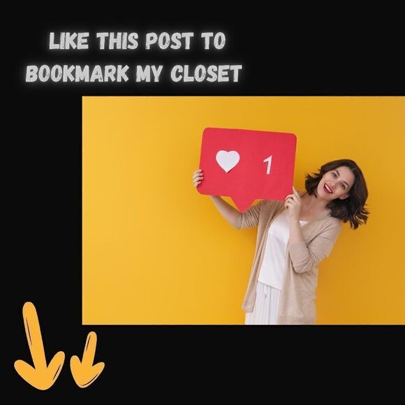 ❤️Like to Bookmark my Closet❣️‎ - Picture 1 of 1